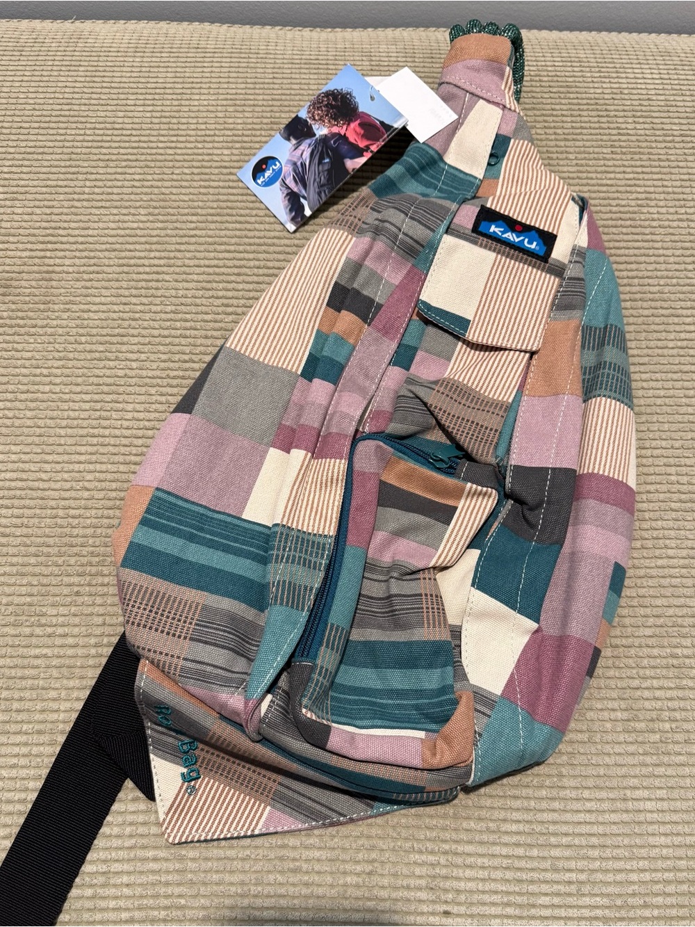 Kavu “Grandma’s Quilt” Rope Bag